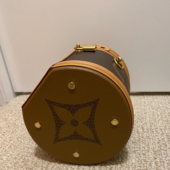 Louis Vuitton Reverse Giant Monogram Coated Canvas Cannes Gold Hardware Bag - Picture 8 of 11